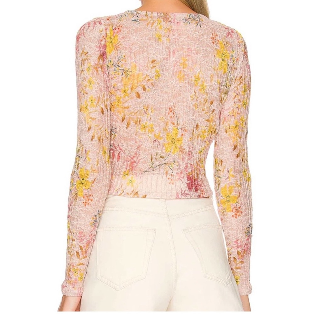 NWT Free People Angelina Top in Light Combo - Picture 7 of 7